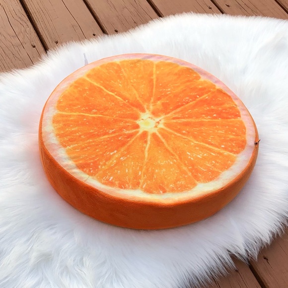 Orange Slice Pillow / Cushion - Picture 13 of 14